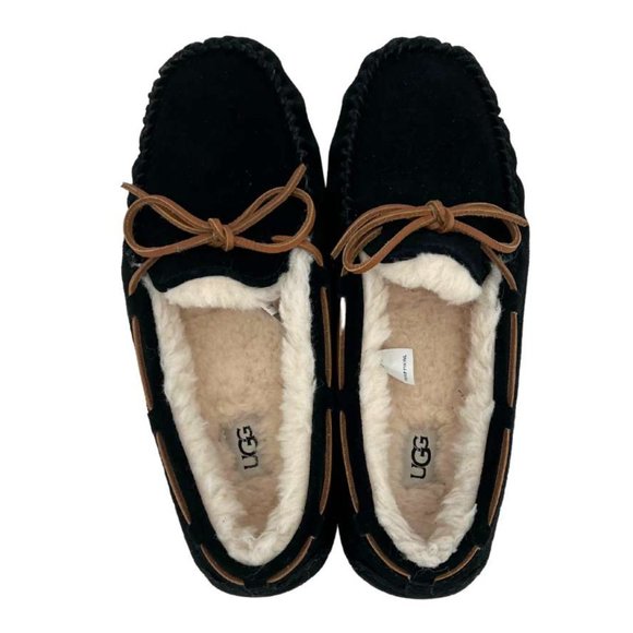 UGG | Women's Dakota Slippers | Black | Various Sizes - Picture 5 of 7
